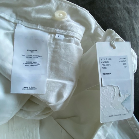 Closed High Waist Chinos Size 27 - Picture 9 of 10